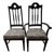 1950s Beautiful Pair of Holman Manufacturing Co. Oak Chairs For Sale