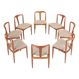 Juliane Dining Chairs by Johannes Andersen for Uldum Mobelfabrik, 1960s, Set of 8 For Sale