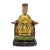 18th Century 19th Century Chinese Polychrome and Gilt Ancestor Figures- A Set of 3 For Sale - Image 5 of 10