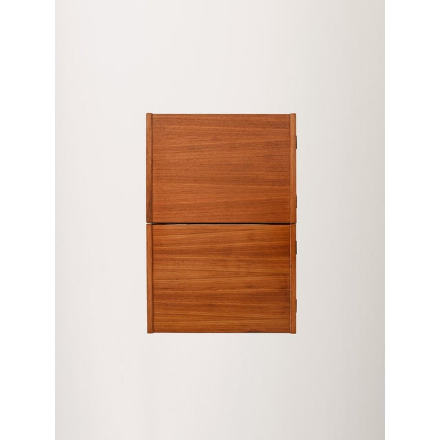 Scandinavian Teak Bedside Tables, 1960s, Set of 2 For Sale - Image 10 of 11