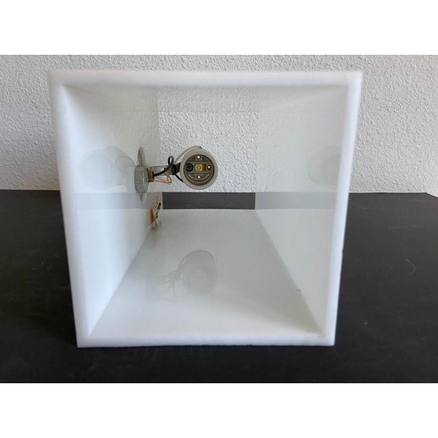 1960s Lightolier Lucite Flush Light For Sale - Image 10 of 12