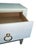 Modern Pair of Italian Two-Tone Faux Shagreen Commodes. Late 20th Century. For Sale - Image 3 of 9