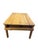 19th Century English Pine Farmhouse Dining Table with Drawer For Sale - Image 4 of 10