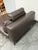 Brown Nicoline Italia Strauss Leather Chaise For Sale - Image 8 of 12