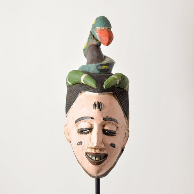 Wood Early 20th Century Bobo Snake Mask Burkina Faso For Sale - Image 7 of 12