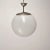 Metal Sphere Pendant Lamp by Alessandro Diaz de Santillana, 1950s For Sale - Image 7 of 7
