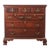 Mid 18th Century Georgian Chest With Bracket Feet and Unusual Drawer Arrangement For Sale