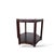 Mid-Century Danish Hexagonal Coffee Table in Dark Wood with Lower Shelf For Sale - Image 9 of 10