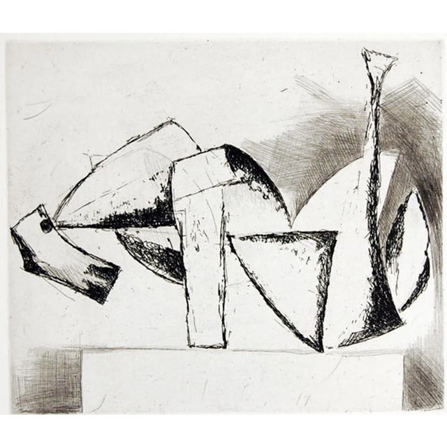 Marino Marini The Cry - Original Etching by Marino Marini - 1962 1962 For Sale - Image 4 of 5