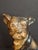 Antique Cast Iron Mutt and His Bone Dog Doorstop 1930s Original Paint Greenblatt For Sale - Image 4 of 17