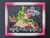 Picnic by Louis Recchia | Acrylic & Collage on Plexiglas featuring aliens and a picnic scene For Sale