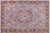 Boho Chic Vintage Blue/Purple Wool Rug - 6'5'' X 9'4'' For Sale - Image 9 of 10