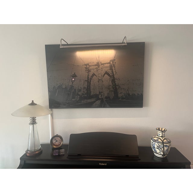 Modern Steel Wall Hanging Brooklyn Bridge For Sale In New York - Image 6 of 9