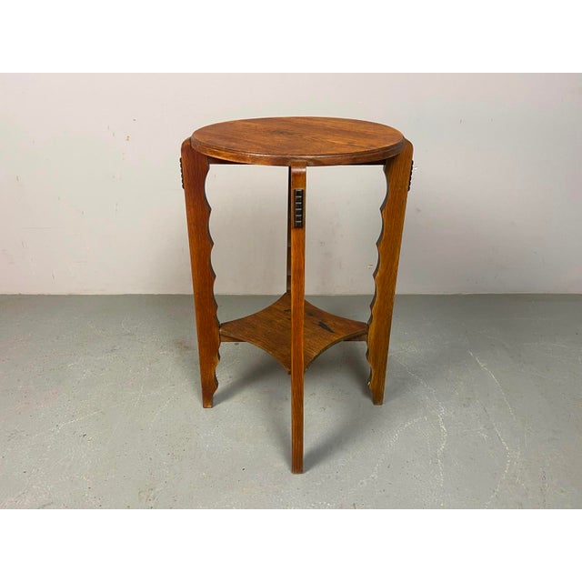 Mid-Century Modern Art Deco Decorative Side Table, 1930s For Sale - Image 3 of 17