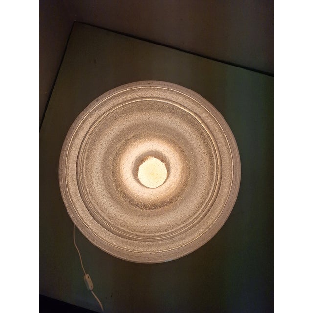 Metal Sfera Table Lamp in Murano Glass by Carlo Nason for Mazzega, 1980s For Sale - Image 7 of 18