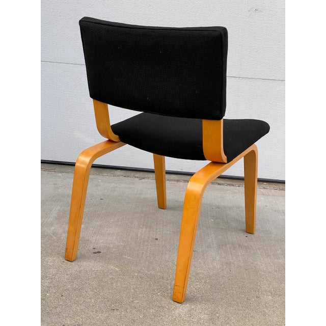 Rare Joe Atkinson for Thonet Side Chair For Sale - Image 9 of 11