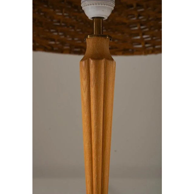 Mid-Century Scandinavian Table Lamp, 1940s For Sale - Image 4 of 7