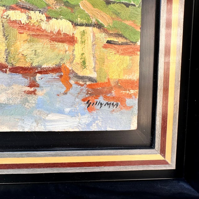 Marcel Gilly, Cityscape, 1949, Oil on Board For Sale - Image 17 of 18