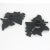 This is a gorgeous pair of vintage black cast iron candle holders in the shape of ivy leaves. They are black with a hint...