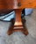 Wood Empire-Style Drop-Leaf Sewing Table With Two Drawers & Scroll-Foot Pedestal For Sale - Image 7 of 8