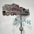 Metal Vintage Copper Locomotive Train Weathervane For Sale - Image 7 of 12