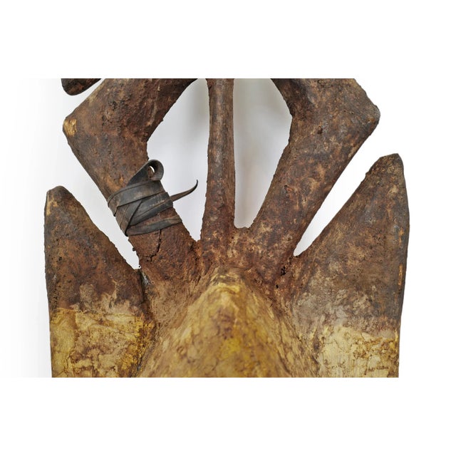 Wood Vintage Tall Dogon African Sirige Mask Mali For Sale - Image 7 of 13