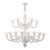 Monumental White Rezzonico Murano Glass Chandelier by Simoeng for Simoeng For Sale - Image 6 of 6