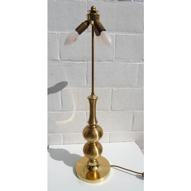1970s Gilded Ball Table Lamp by Boulanger from Boulanger, 1970s For Sale - Image 5 of 18