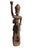 African Lg Old African Dogon Hand Carved Wood Horseman Mali 30" H For Sale - Image 3 of 8