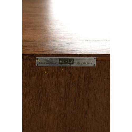 Brown Vintage Bookcase from Hans Wegner For Sale - Image 8 of 10