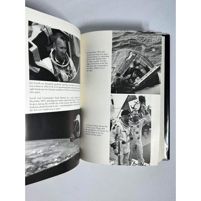 Black 2000s Illustrated 8vo Book, Jeffrey Kluger and Jim Lovell's Apollo 13, Signed - 1 Piece For Sale - Image 8 of 11