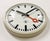 Grey Industrial Wall Clock from TN, 1960s For Sale - Image 4 of 18