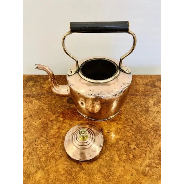 Early 19th Century Large George III Copper Kettle, 1800s For Sale - Image 5 of 6