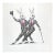 Fine Art Print of Whimsical Dancing Bunnies by Max and Alma For Sale