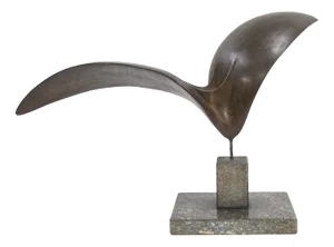 Franco Asco, Forma Evoluzione, 1960s, Bronze & Stone
