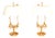 French Brass Bouillotte Table Lamps, 1960, Set of 2 For Sale