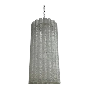 1960s Murano Glass Chandelier Attributed to Toni Zuccheri for Venini