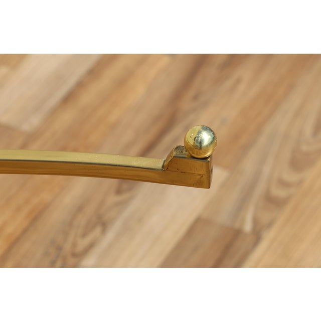 Charles Hollis Jones “Treillage” Lucite & Brass Coffee Table | Glass Top | Hollywood Regency | Circa 1970s For Sale - Image 14 of 18