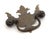 Set of 8 Vintage Chippendale Steel Bail Dresser Drawer Pulls For Sale - Image 4 of 7