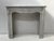 Louis XV Style Fireplace in Carrara White Marble, 1900s For Sale - Image 12 of 14