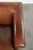 Brown Art Deco Club Chair in Sheepskin Leather For Sale - Image 8 of 13