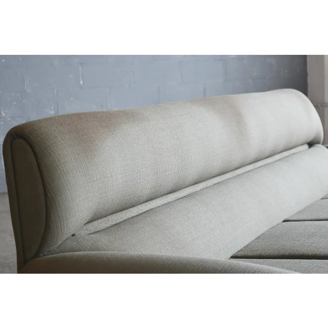 Kurt Østervig Attributed Large Danish Four-Seat Sofa, 1960s For Sale - Image 9 of 13