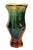 Mid Century Bohemian Art Glass Vase by Josek Hospodka for Chribska C. 1960's For Sale - Image 9 of 12