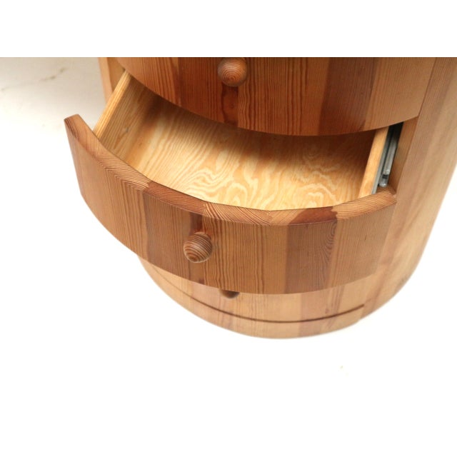 Kidney-Shaped Design Desk by C. F. Christensen Silkeborg, Denmark, 1970s For Sale - Image 6 of 7