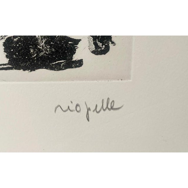 Jean-Paul Riopelle, The Flies to Marry (Plate VII), 1985, Etching For Sale - Image 7 of 8