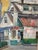 Impressionist 1970s Vintage Impressionist Cityscape Oil on Canvas Painting, Signed For Sale - Image 3 of 12