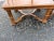 Late 20th Century Drexel GuildHall Pair of Walnut Rectangular Tables, Modern Style For Sale In Philadelphia - Image 6 of 12