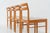 Wood Dining Chairs by H.W. Klein for Bramin, Set of 4 For Sale - Image 7 of 13