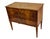 Biedermeier Walnut Two-Drawer Commode on Tapered Legs For Sale - Image 9 of 11