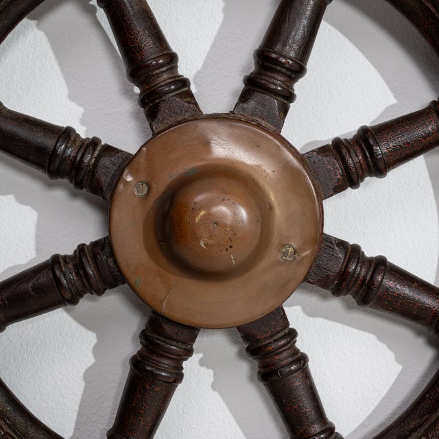 Metal Early 20th Century France Brown Brass Decorative Object For Sale - Image 7 of 15